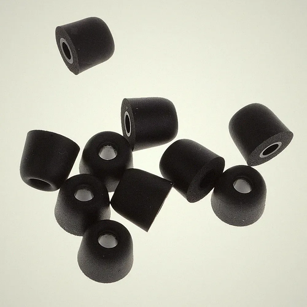 5 Paar 4,5 mm Memory Schaumstoff Ohrstöpsel für Ohrhörer/In Ear Kopfhörer
