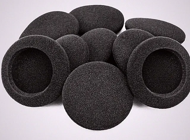 5 Paar Schaumstoff Ohrpolster für Sony, Sennheiser, Philips, Panasonic, AKG 55mm
