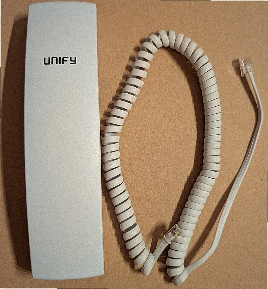 5 Stück Telefonhörer mit Kabel