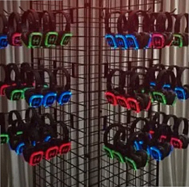 50 StÜCK - Silent Disco 3-Kanal Kopfhörer HD9 RGB, NEU, ORIGINAL VERPACKT