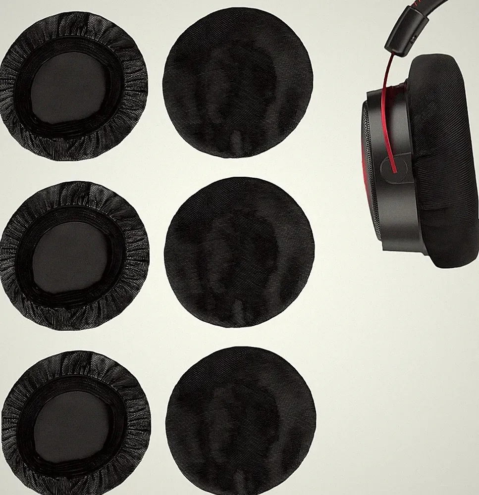 6 Stück Dehnbare Kopfhörer Schutz überzug, für 6-8.5cm On-Ear Ohrpolster, Kop