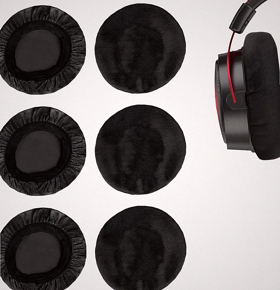 6 Stück Dehnbare Kopfhörer Schutz Überzug, Für 6-8.5Cm On-Ear Ohrpolster, Kopfhö