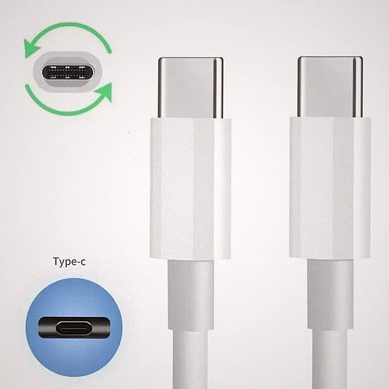 60W USB-C auf USB-C Schnell Ladekabel Datenkabel für Beats Fit Pro Kopfhörer