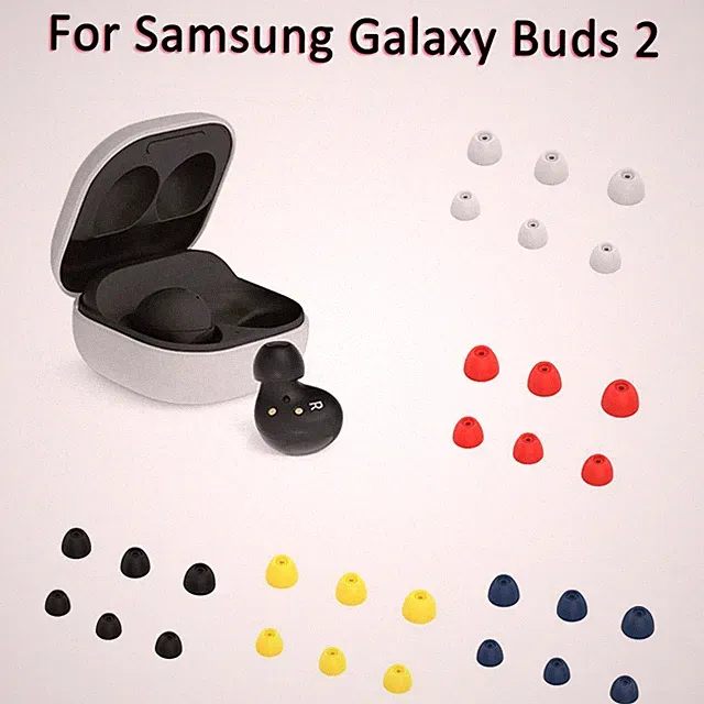 6X Silikon Ohrstöpsel Für Samsung Galaxy Buds 2 SM-R177 Kopfhoerer Headphone