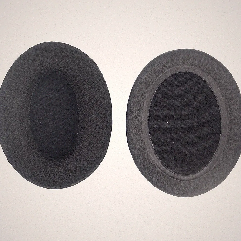 80 x 60 mm Ovale Ersatz Ohrpolster für Over Ear Kopfhörer Gaming und Studio