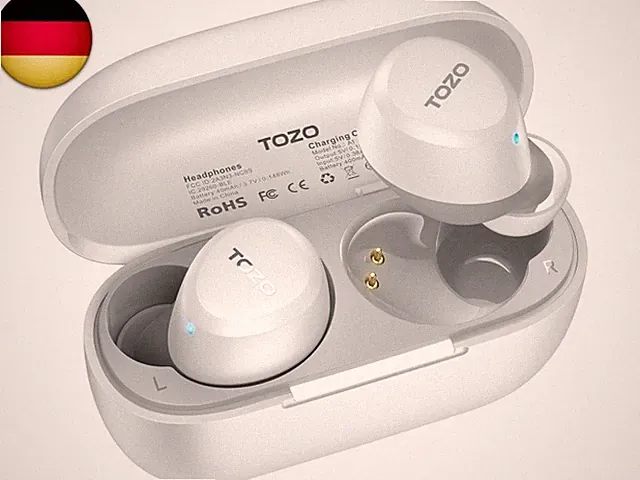 A1 Bluetooth Kopfhörer, Kopfhörer Kabellos Bluetooth 5.3 In Ear Kopfhörer mit AP