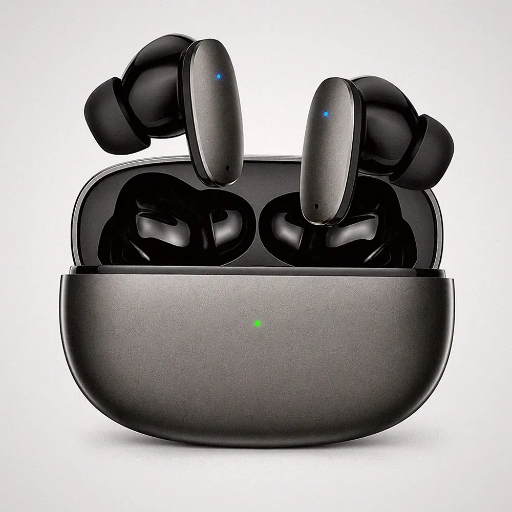 A638 Bluetooth-Kopfhörer In Ear, 35 Std. Laufzeit, Metall-Ladecase