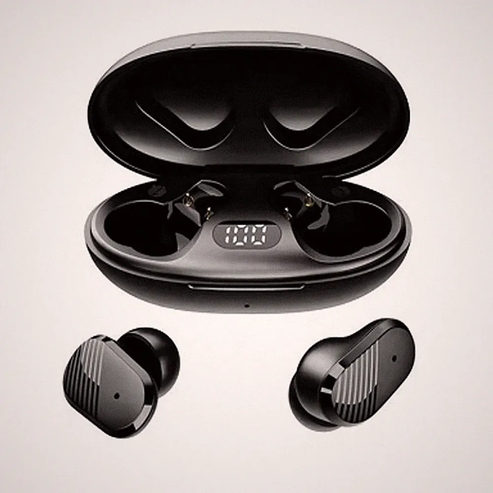 A68 True Wireless Ohrhörer mit ergonomischer L-Form Passform für Sport Laufen