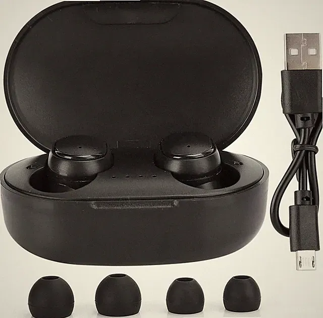 A6S True Wireless-Kopfhörer, Stereo-Ohrhörer-Ladekoffer -Kopfhörer Sport-In-Ear