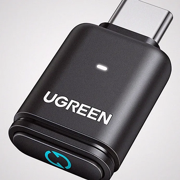 Adapter Audio-Transmitter USB-C Bluetooth 5.3 aptX Ugreen Audio Adapter Schwarz