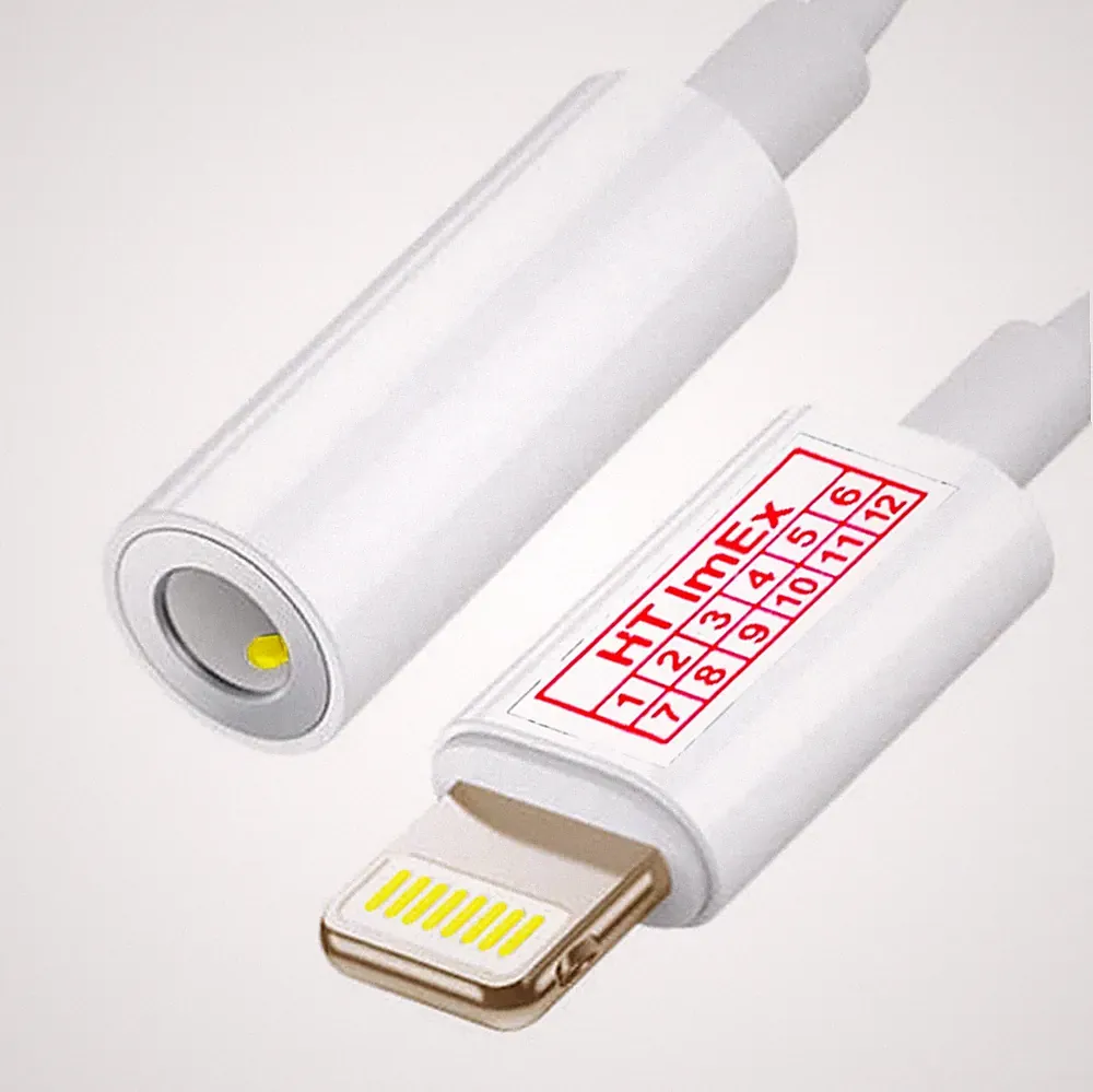 Adapter Konverter zu AUX 3,5 Kopfhörer Audio Kabel für iPad Gen 4, Gen 5 Tablet