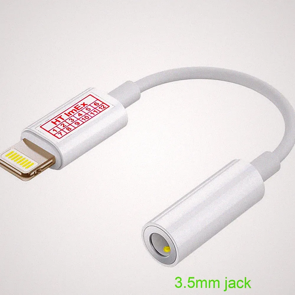 Adapter Konverter zu AUX 3,5 Kopfhörer Audio Kabel für iPad Gen 8, Gen 9 Tablet