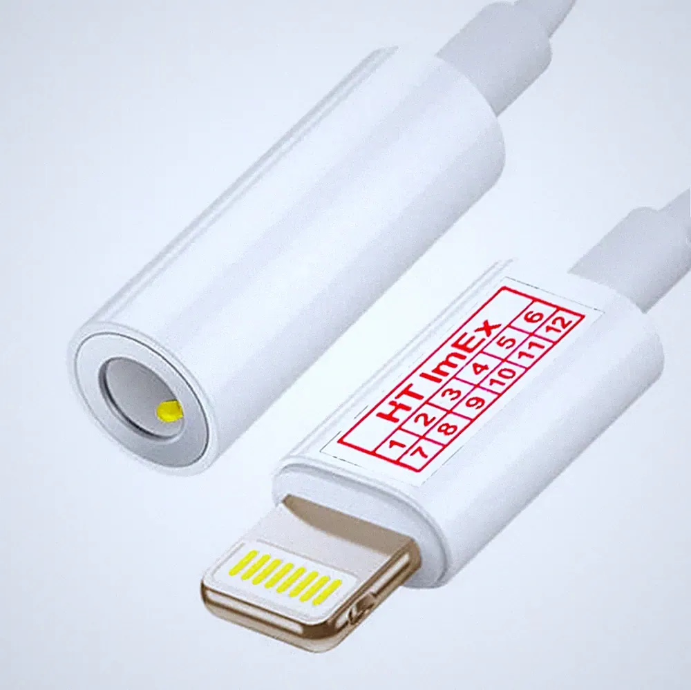 Adapter Konverter zu AUX 3,5 Kopfhörer Audio Kabel für iPad mini (Gen 2) Tablet