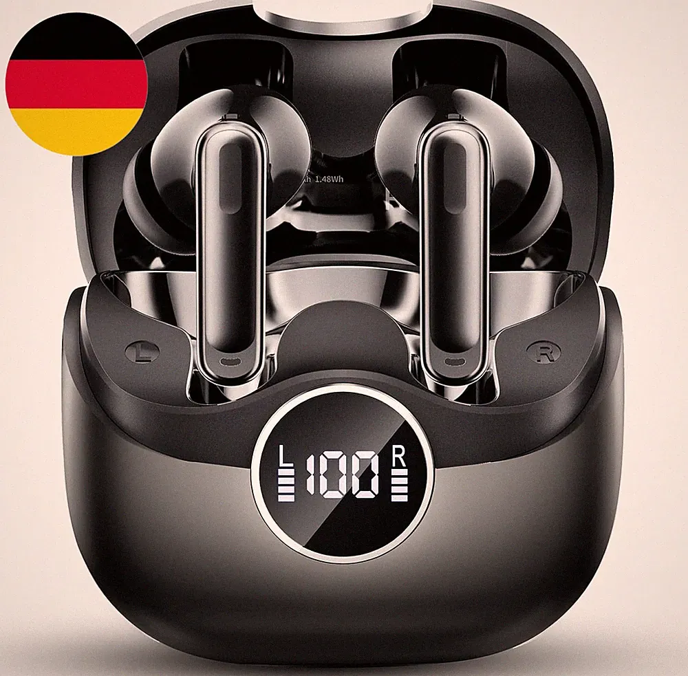 Adaptive Hybride Aktive Geräuschunterdrückung Kopfhörer Kabellos Bluetooth, 2026