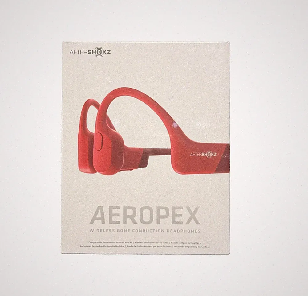 AFTERSHOKZ Aeropex AS800 Wireless Bone Conduction Headphones Kopfhörer Rot NEU