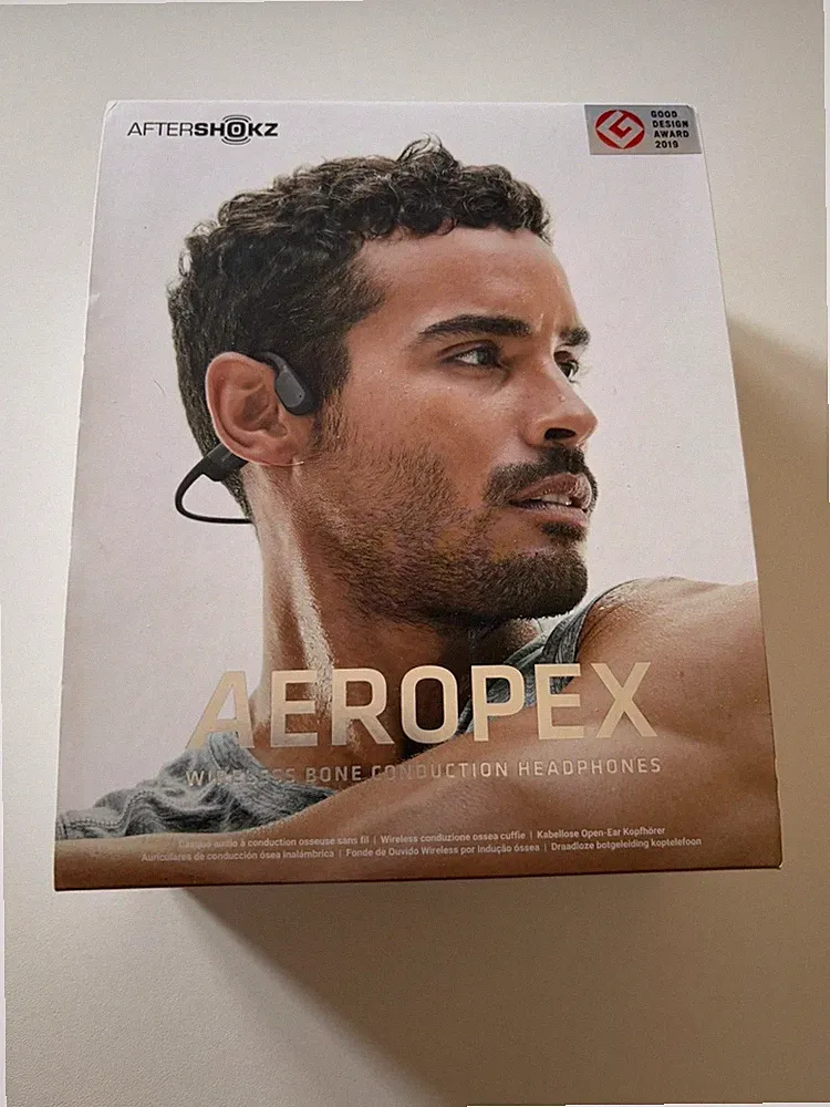 Aftershokz Aeropex Wireless Bone Conduction Headphones / Bluetooth Kopfhörer NEU