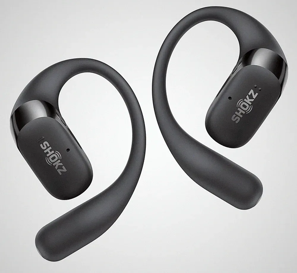 AfterShokz Knochenschall Kopfhörer OpenFit 2 Black - Kopfhörer