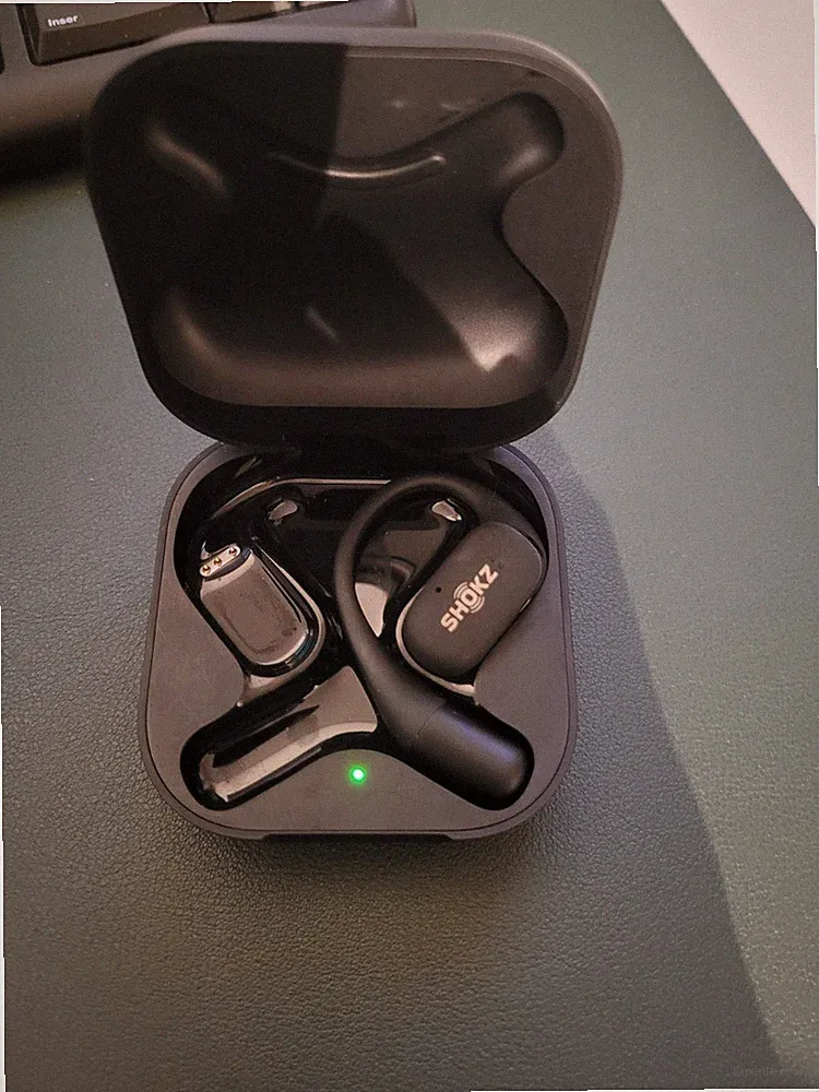AfterShokz OpenFit Wireless In-Ear-Kopfhörer - Schwarz