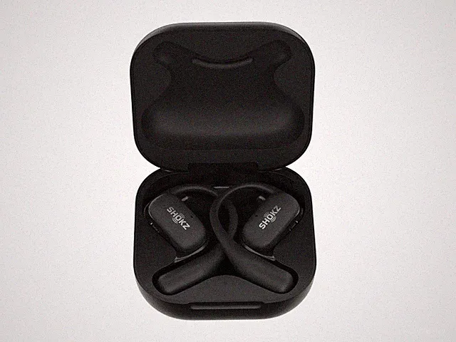 AfterShokz OpenFit Wireless Kopfhörer Schwarz Kopfhörer T910-ST-BK