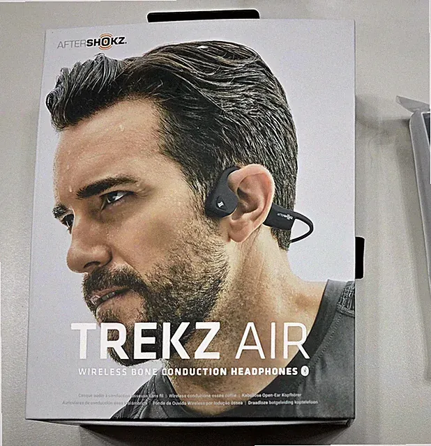 AFTERSHOKZ TREKZ AIR, Bone Conduction Headphones, Open- Earphones