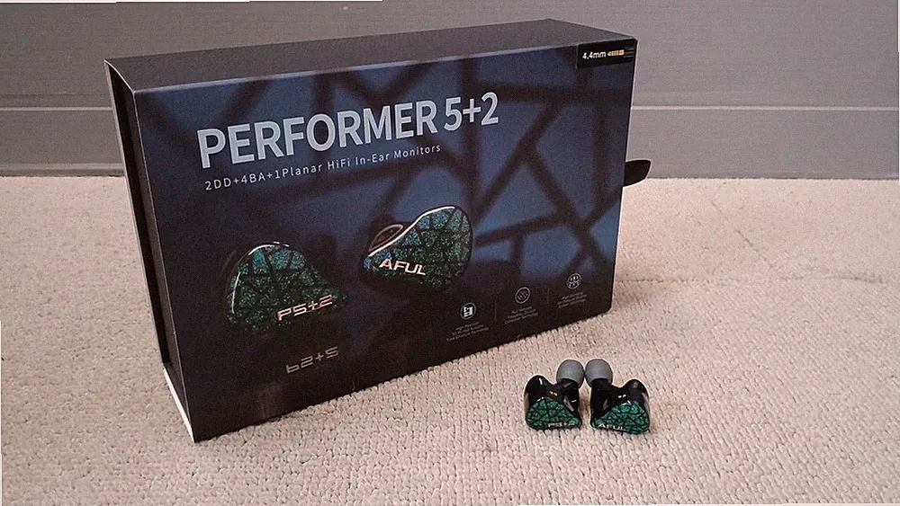 AFUL PERFORMER 5+2 Kopfhörer Hybrid Treiber 2DD+4BA+Micro Planar