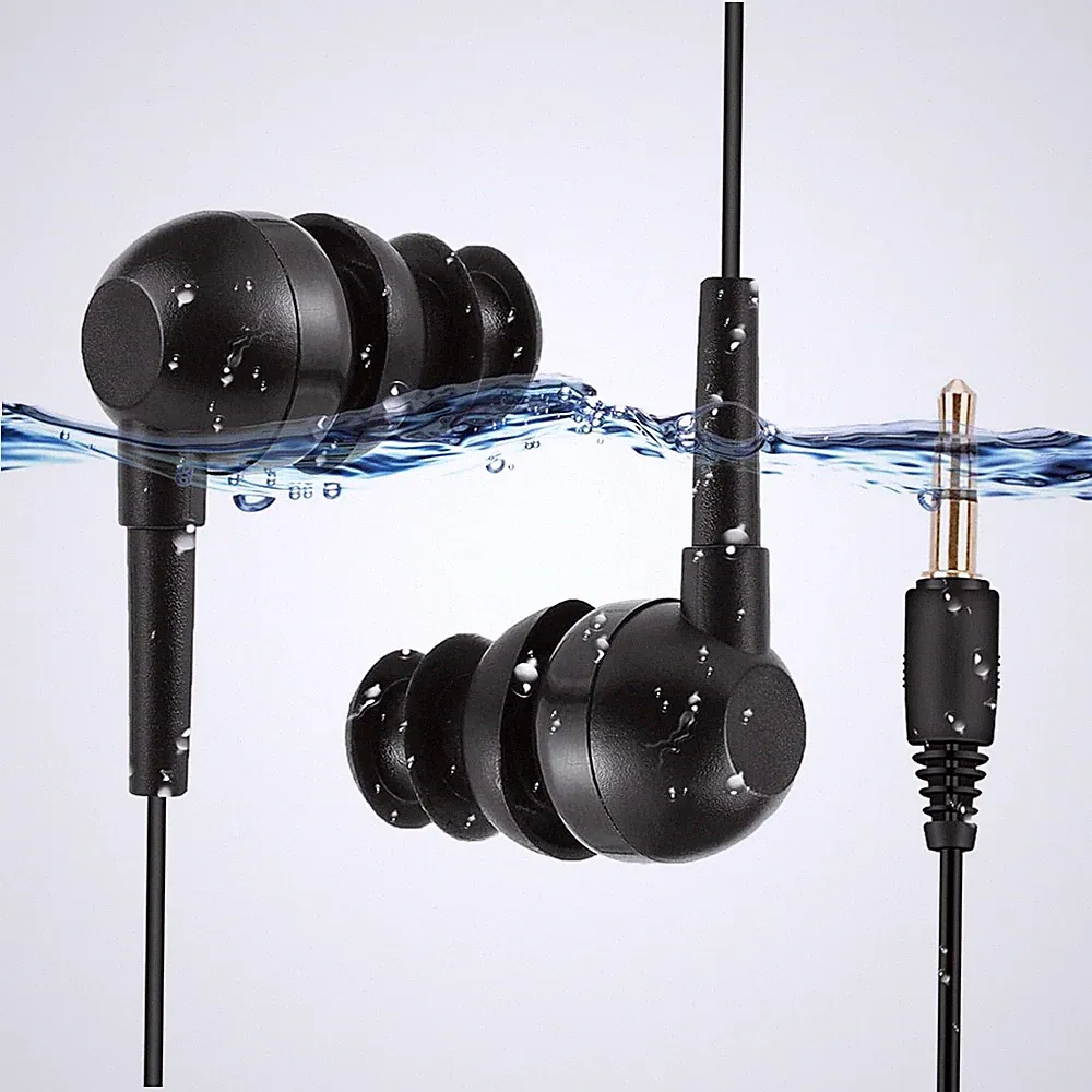 AGPTEK IPX8 wasserdichte Kopfhörer Sportkopfhörer Im-Ohr Headset Schwimmen