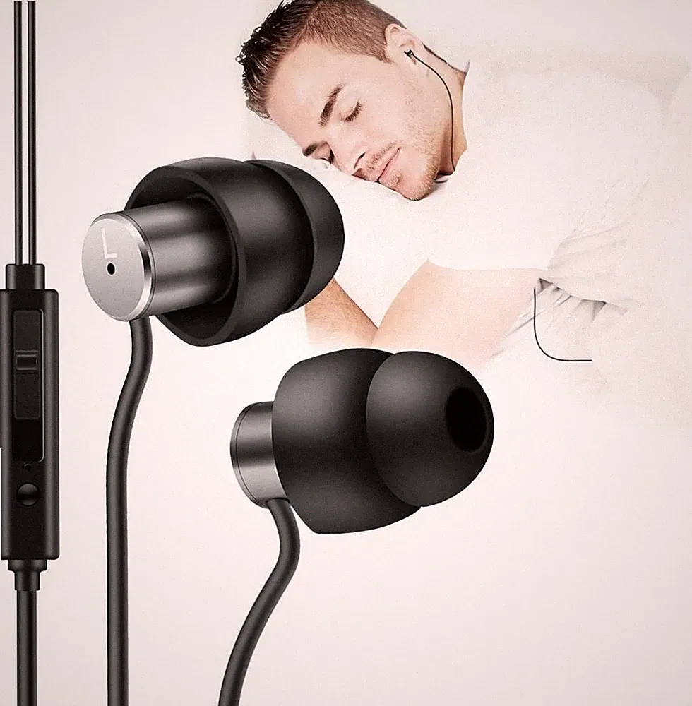 AGPTEK Schlaf Kopfhörer Ohrstöpsel 3,5 mm In-Ear