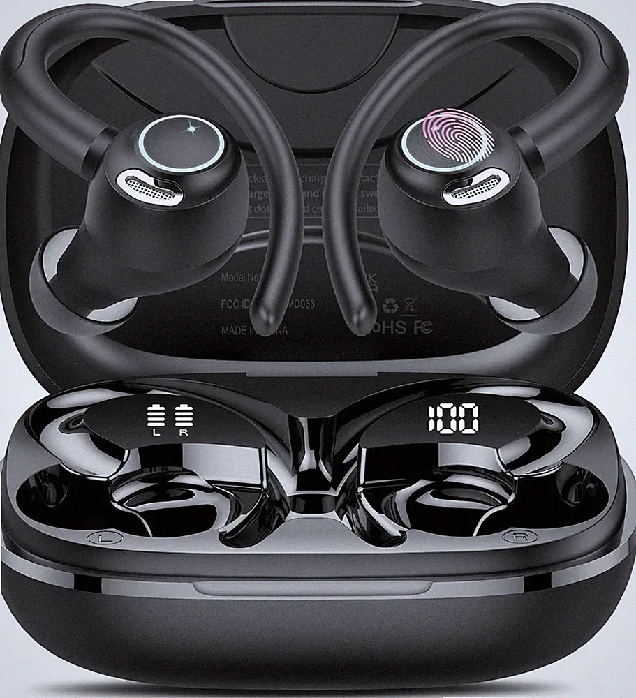 AI Kopfhörer Übersetzer 164 Sprachen 7 Modi 48h Bluetooth 5.3 schwarz Reisen