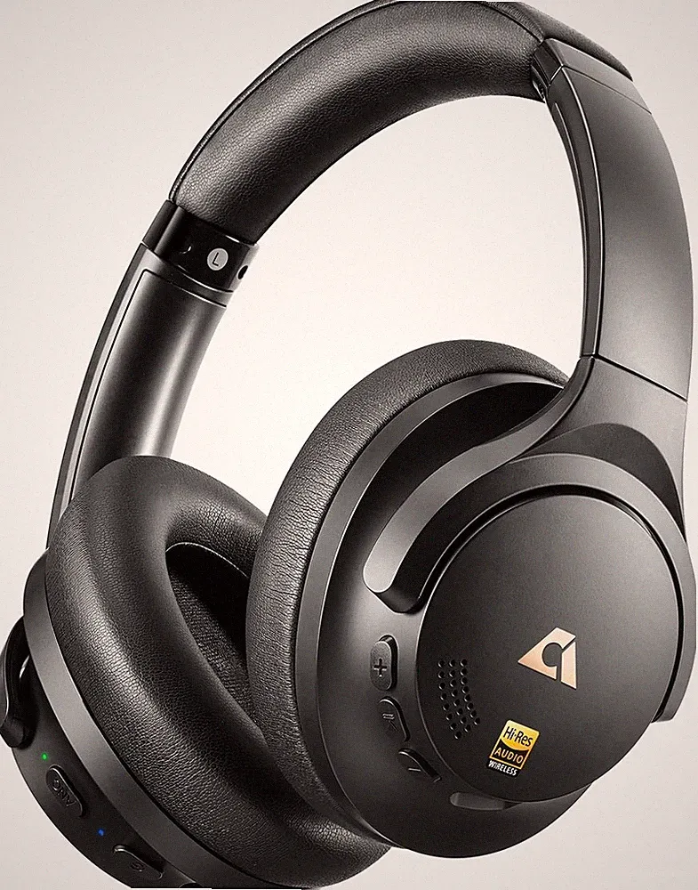AI Y8+ Kabellose Bluetooth 6.0 Kopfhörer, Hybrid Active Noise Cancelling, LDAC
