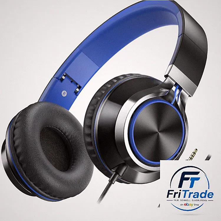 AILIHEN C8 Kopfhörer Faltbar 3,5mm On-Ear Headset Laut