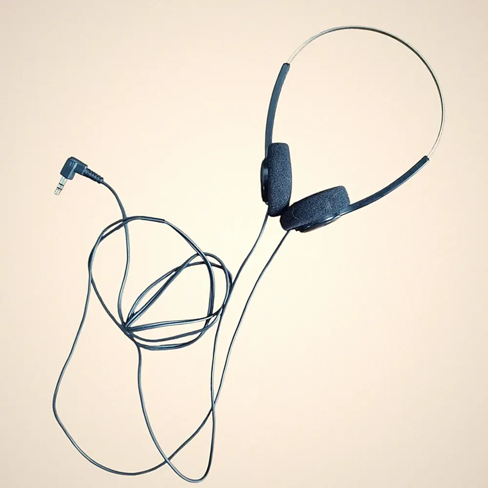 Aiwa HP-M16 Kopfhörer On-Ear Vintage 3,5mm Klinke Polster Retro Funktionsfähig