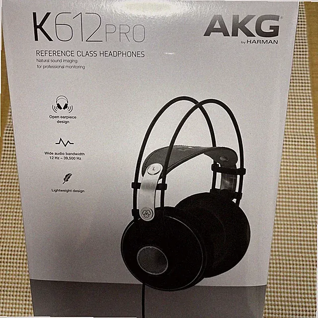 AKG K612 Pro Kopfhörer Open Air Typ kabelgebunden Audio K612PRO NEU