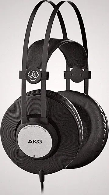 AKG K72 Hochleistungs-Over-Ear-Monitoring-Kopfhörer geschlossen