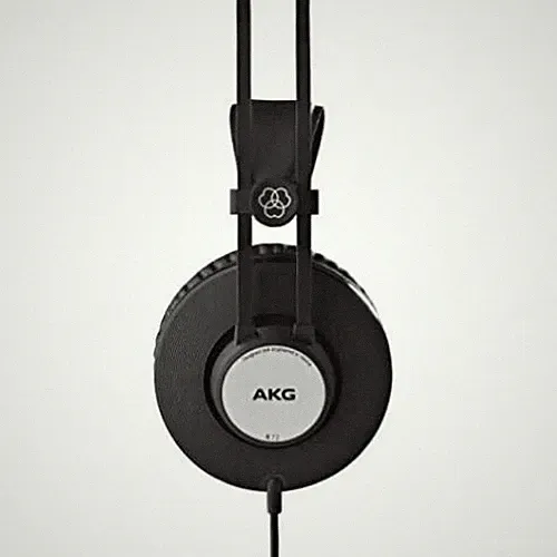 AKG K72 Profi Studio Monitor Kopfhörer, Over Ear, geschlossen, kabelgebunden, schwarz