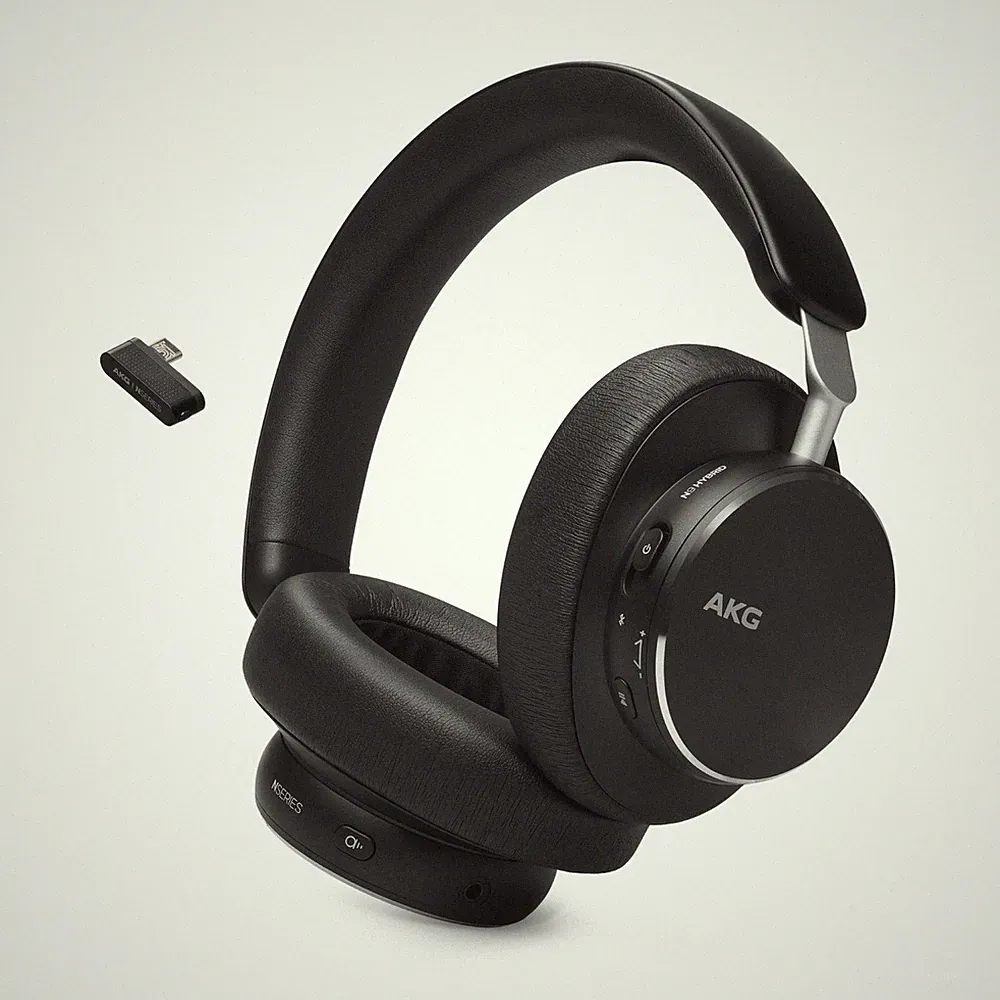 AKG N9 Hybrid ANC Wireless Over-Ear Headset Bluetooth + Funk Kopfhörer USB-C