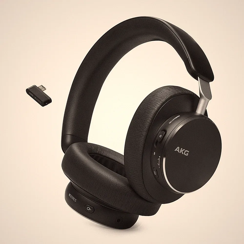 AKG N9 Hybrid ANC Wireless Over-Ear Headset Bluetooth + Funk Kopfhörer USB-C