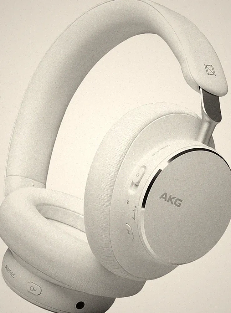AKG N9 Hybrid ANC Wireless Over-Ear Headset Bluetooth Kopfhörer USB-C Weiß