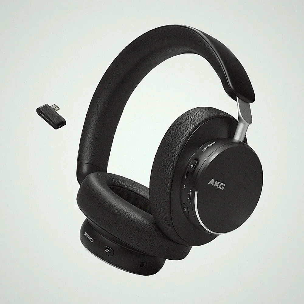 AKG N9 Hybrid Wireless Over-Ear Kopfhörer LDAC Hi-Res LC3Plus 2,4 GHz Dongle