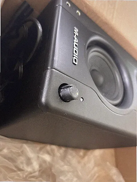 Aktivlautsprecher PC/ Studio Monitor AUX Kopfhörer M-Audio BX3 MANGEL