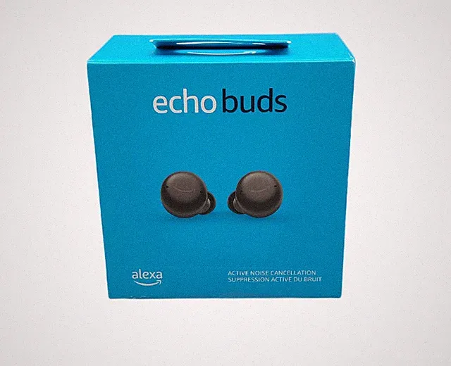 Amazon Echo Buds 2. Gen Kabellose Kopfhörer In-Ear mit ANC Alexa schwarz NEU OVP