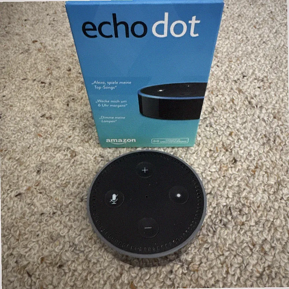Amazon Echo Dot (2. Generation) Sprachgesteuerter Smart Assistant - Schwarz