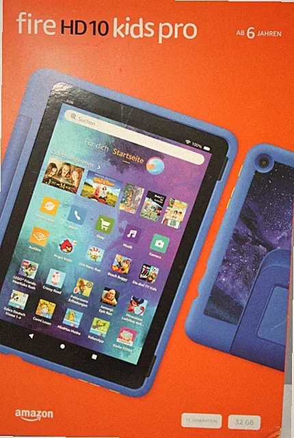 Amazon Fire HD 10 Kids Pro 2023 32GB Sternennebel Tablet Kindertablet Neu