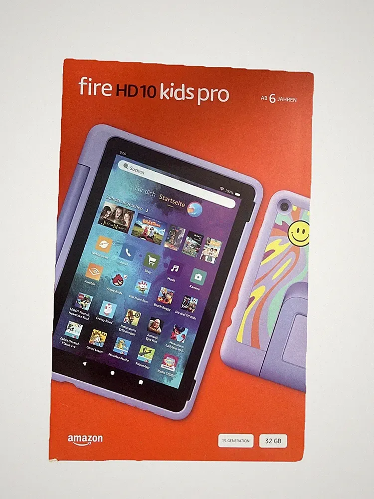 Amazon Fire HD 10 Kids Pro Tablet 2023 | 13. Gen. | 32GB Happy Day - Design NEU