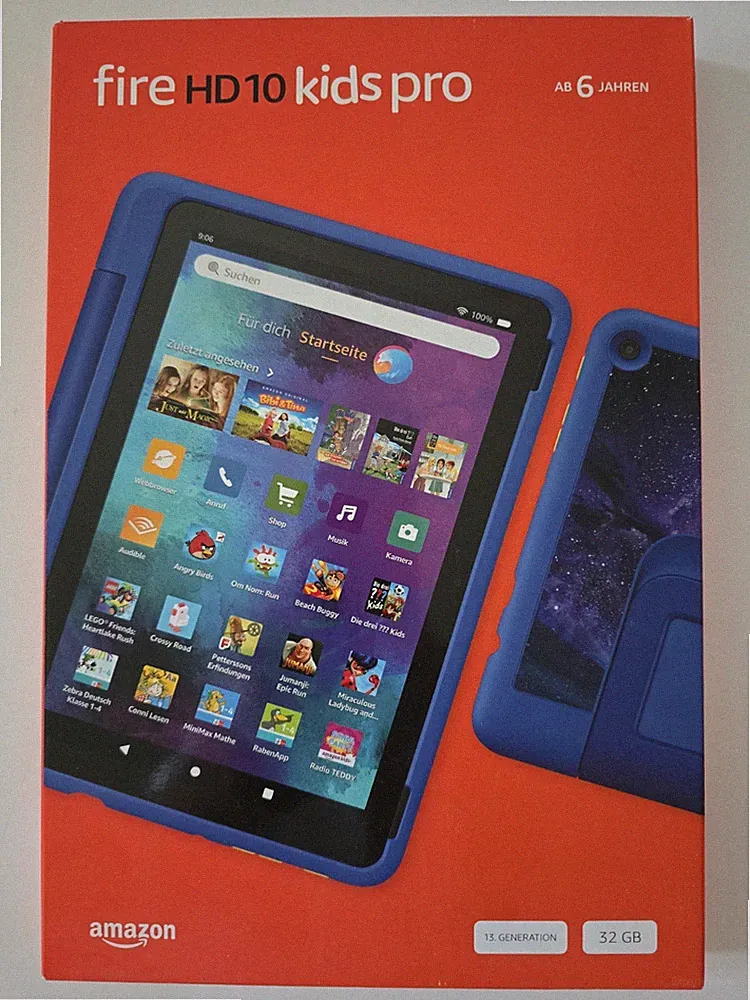 Amazon Fire HD 10 Kids Pro-Tablet blau Sternennebel