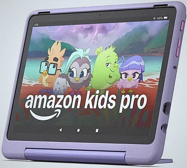 Amazon Fire HD 10 Kids Pro-Tablet lila Happy-Day Design Kindergeschenk | Händler