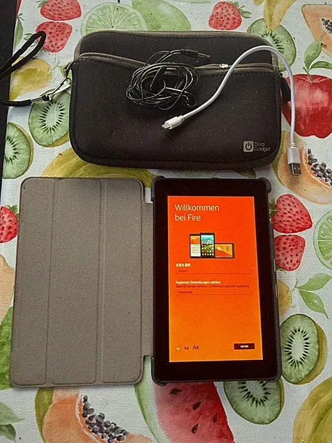 Amazon Fire-Tablet 5. Generation, 8 GB, WLAN, 7 Zoll - Schwarz