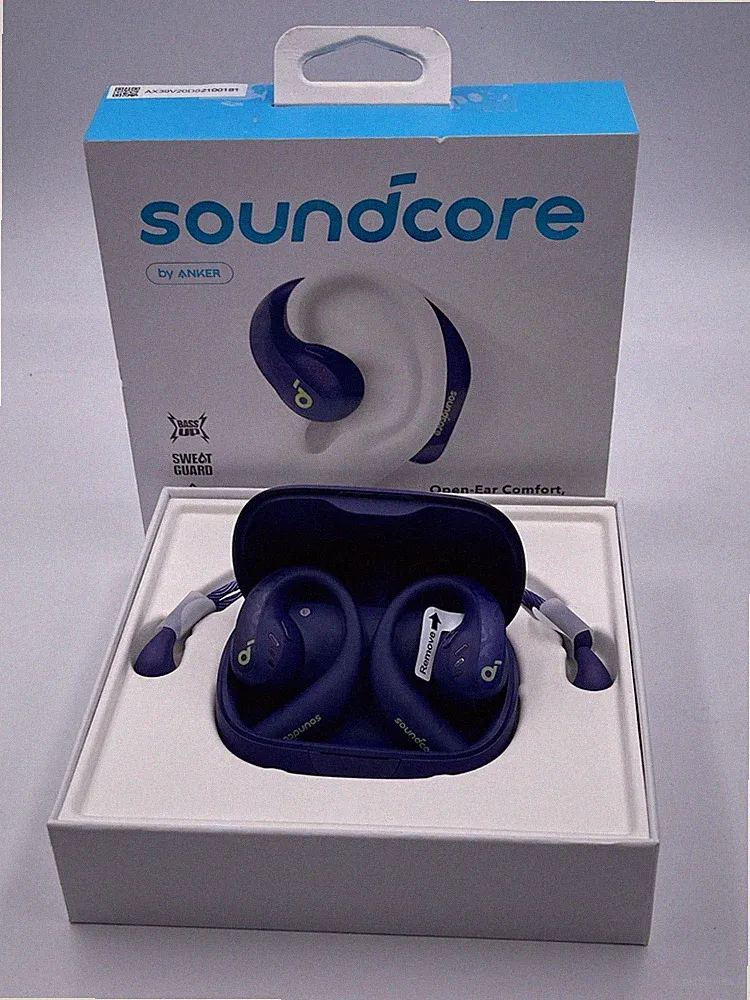 ANKER Soundcore AeroFit Pro purple Bluetooth Open-Ear Sport Kopfhörer Lila