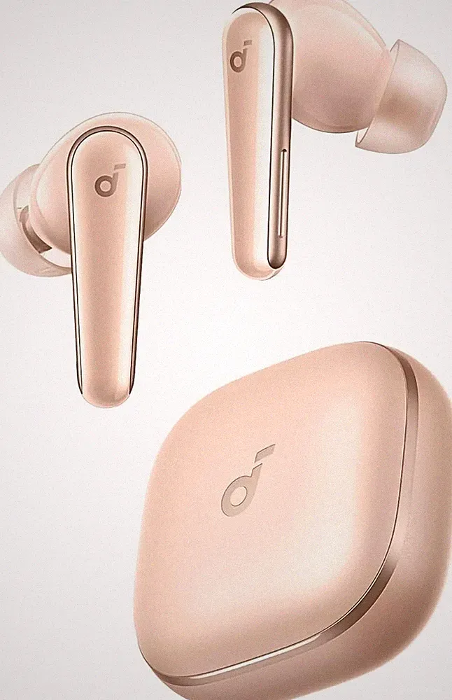 Anker Soundcore Liberty 5 In-Ear ANC Bluetooth 5.4 LDAC Dolby Audio - Rosa