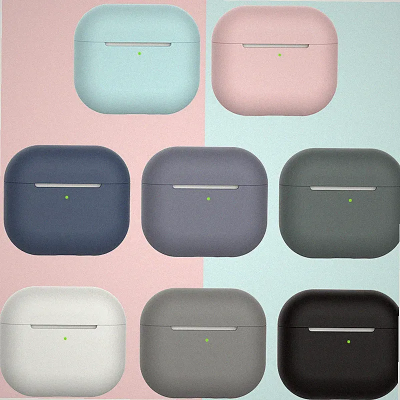 Apple AirPods 3 Case Hülle Silikon Kopfhörer Tasche Schutzhülle Etui Airpod NEU