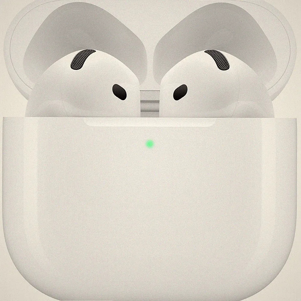 Apple AirPods 4 ANC True Wireless Headset weiß bügellos Bluetooth Kopfhörer